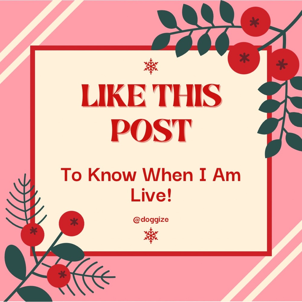 Like This Post To Know When My Live Shows Are & To Know When I Am Live!!